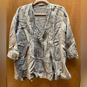 Light lavender/orchid colored CP Shades Linen top